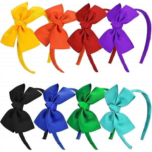 XIMA 12pcs Rabbit Ears Plastic Girls Headbands ABS Head Bands Tiaras Children He