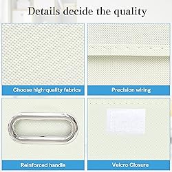 STOREONE Fabric Storage Cube Bins Foldable