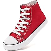 Women High Top Lace Up Casual Canvas Sneakers, Comfortable Lightweight Classic Fashion Tennis Shoes, Zapatillas Casual De Lona De Moda para Hombre Y Mujer