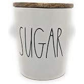 Rae Dunn Sugar Canister in Black Artisan Collection, By