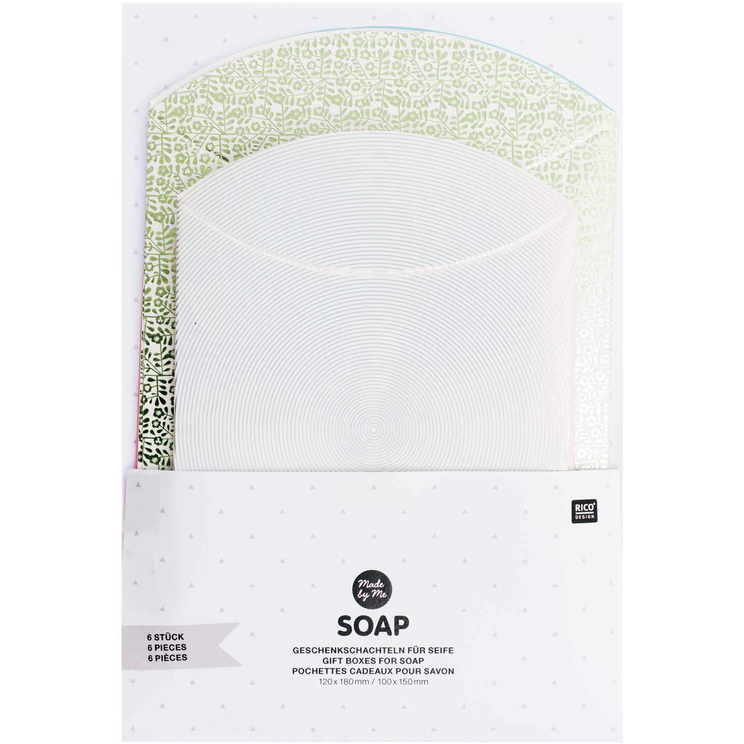RICO DESIGN GmbH & Co. KG 6 x DIY Soap Gift Boxes