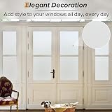 rabbitgoo Window Film Privacy 30x400 cm Frosted Glass Self Adhesive Roll view 9