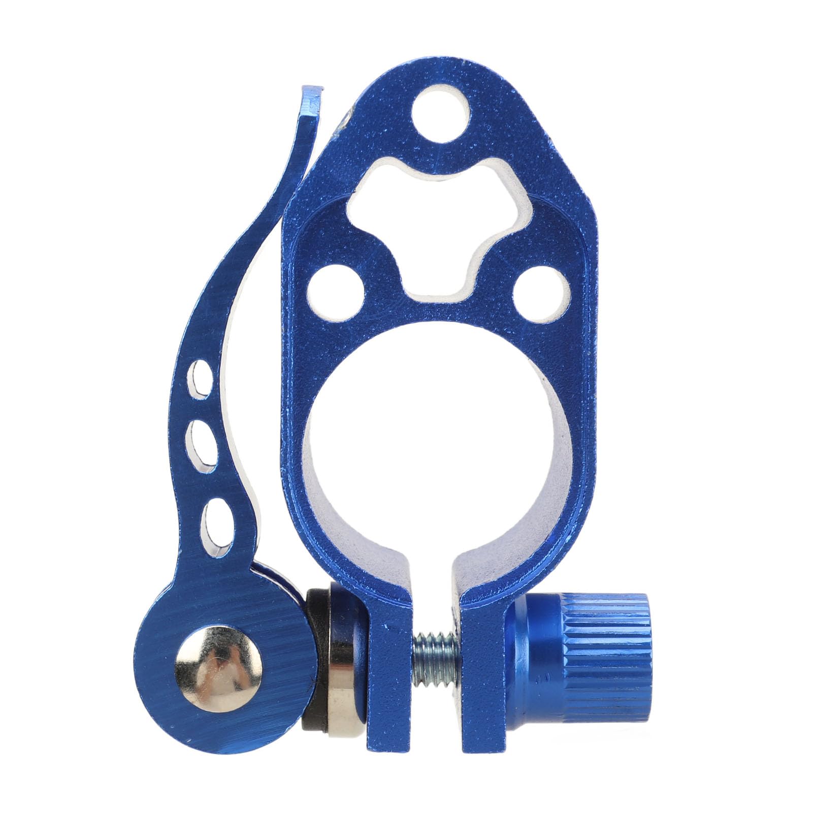 BOROCO Electric Scooter Buckle Lock, Aluminium Alloy Scooter Rugged Lock Electric Scooter Pole Lock Folding Clamp Electric Scooter Accessory for SmartGyro X2