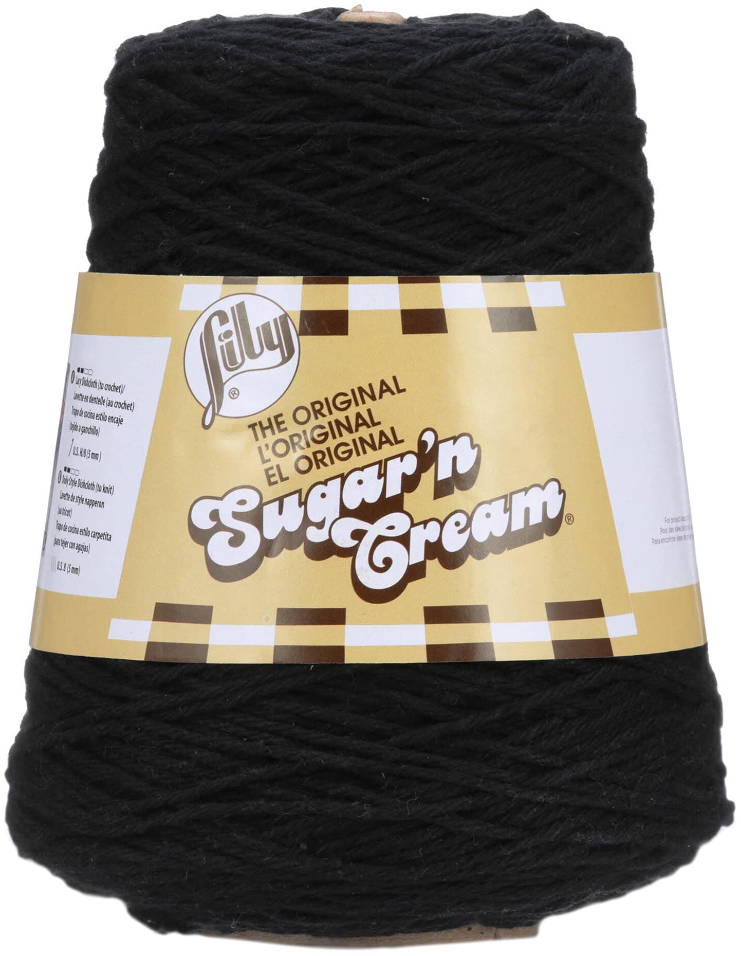 Lily Sugar 'N Cream Cone -400g- Black — image 1
