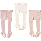 SeastarryX Baby Tights Cable Knit Tights Toddlers Leggings Seamless Stockings Pantyhose Infants 3 Pack