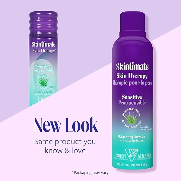 SKINTIMATE MOISTURIZING SHAVE GEL SENSITIVE SKIN 7 OZ.