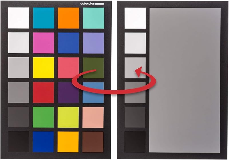 Datacolor Spyder Checkr 24 Camera Calibration Target Grey Card 24 Colours