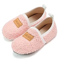 ANLUKE Kids Toddler Slippers Boys Girls Indoor
