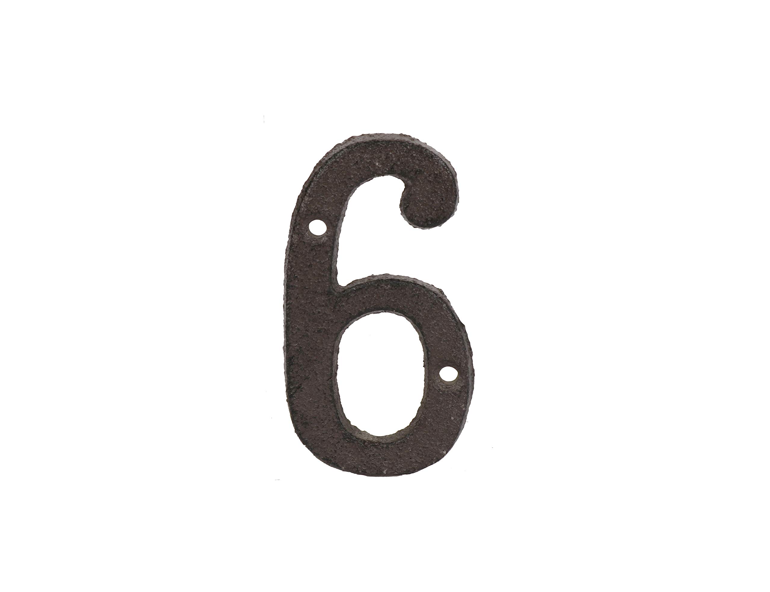 Small Door Number - Cast Iron (6)