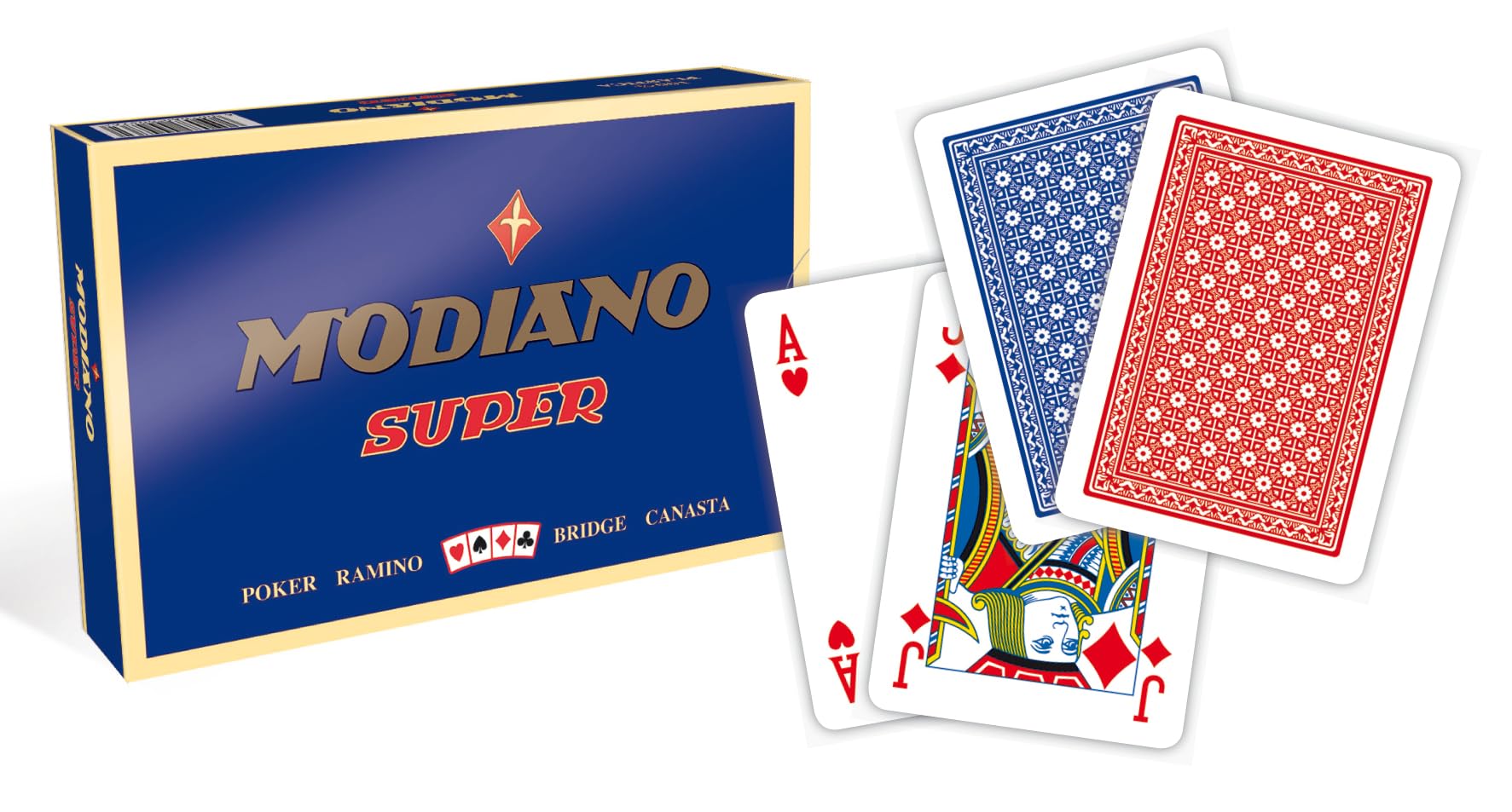 Modiano 300476 Rummy Super Flowers