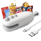 Aebveicc Mini Bag Sealer,2 in 1 Heat Sealer with