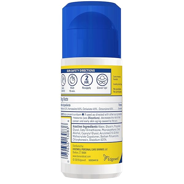 BANANA BOAT SPORT KIDS SUNSCREEN ROLL ON LOTION SPF 60, 2.5OZ | TRAVEL SIZE SUNSCREEN FOR KIDS ROLL ON, CHILDRENS SUNBLOCK SPF 60, 2.5OZ