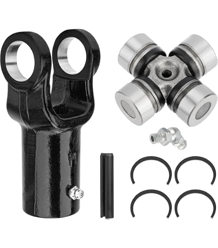 Caltric Front Drive Shaft Yoke & U-Joint Kit – Compatible With Polaris Ranger, Sportsman, RZR ATV & UTV Models