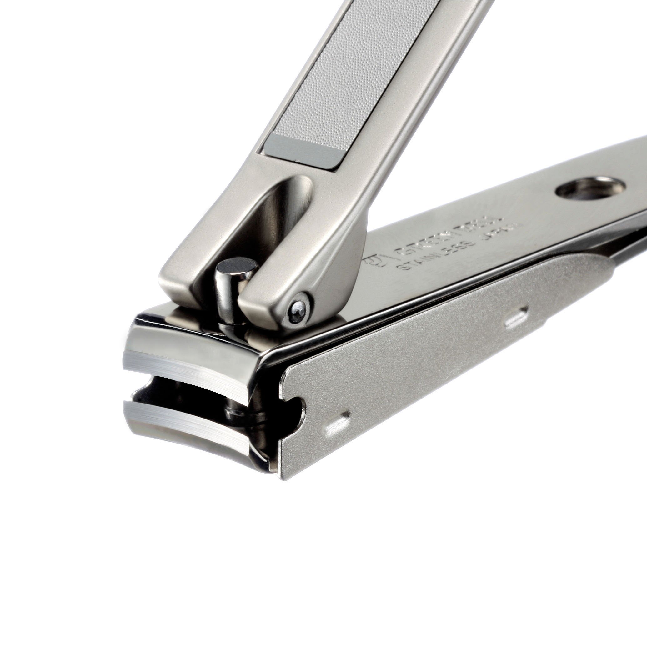 Green Bell Stainless Steel Catcher Nail Clippers Curved Blade Large G1031 eBay