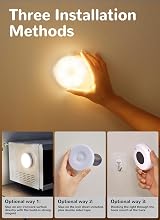 Homelist Puck Lights with Remote 6 Pack LED Rechargeable Motion Sensor view 7