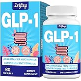 GLP-1 Supplement for Women & Men | 14-IN-1 GLP-1 Supplements with Akkermansia & Berberine & Cinnamon | Natural GLP-1 Probiotic for Digestion, Gut Health, Immune | Vegan, Gluten-Free - 60 Counts
