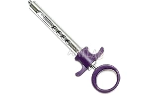 ARTLAB Premium German Colored Dental Syringe Self Aspirating Cartridge Syringe 1.8 ml anesthetic Syringe Dental Instrument (Purple)