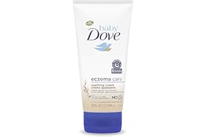 Baby Dove Soothing-Cream To Soothe Delicate Baby Skin Eczema Care No Artificial Perfume or Color, Paraben Free, Phthalate Free 5.1 oz