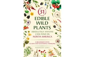 31 Edible Wild Plants Absolutely Anyone Can Find in North America: A Beginner's Path to Safe and Successful Foraging (black &
