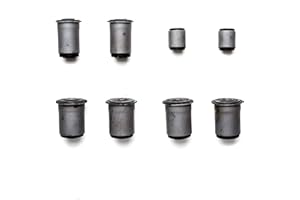 Andersen Restorations Rear End Control Arm Bushing Set Compatible with Chevrolet Full Size OEM Spec Replacements (8 Piece Kit)