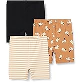 Amazon Essentials Toddler and Baby Girls' Bike Shorts