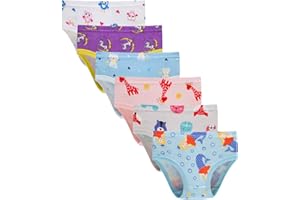 Boboking Soft Cotton Underwear Toddler Girls'Briefs Soft Undies