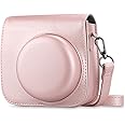Fintie Protective Case Compatible with Fujifilm Instax Mini 8 Mini 8+ Mini 9 Instant Camera - Premium Vegan Leather Bag Cover