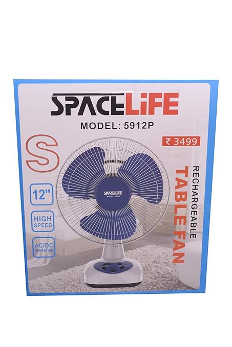 spacelite rechargeable fan