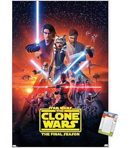 【希少】スター・ウォーズ ポスター Star Wars Amazon.com: Trends International Star Wars: The Clone Wars