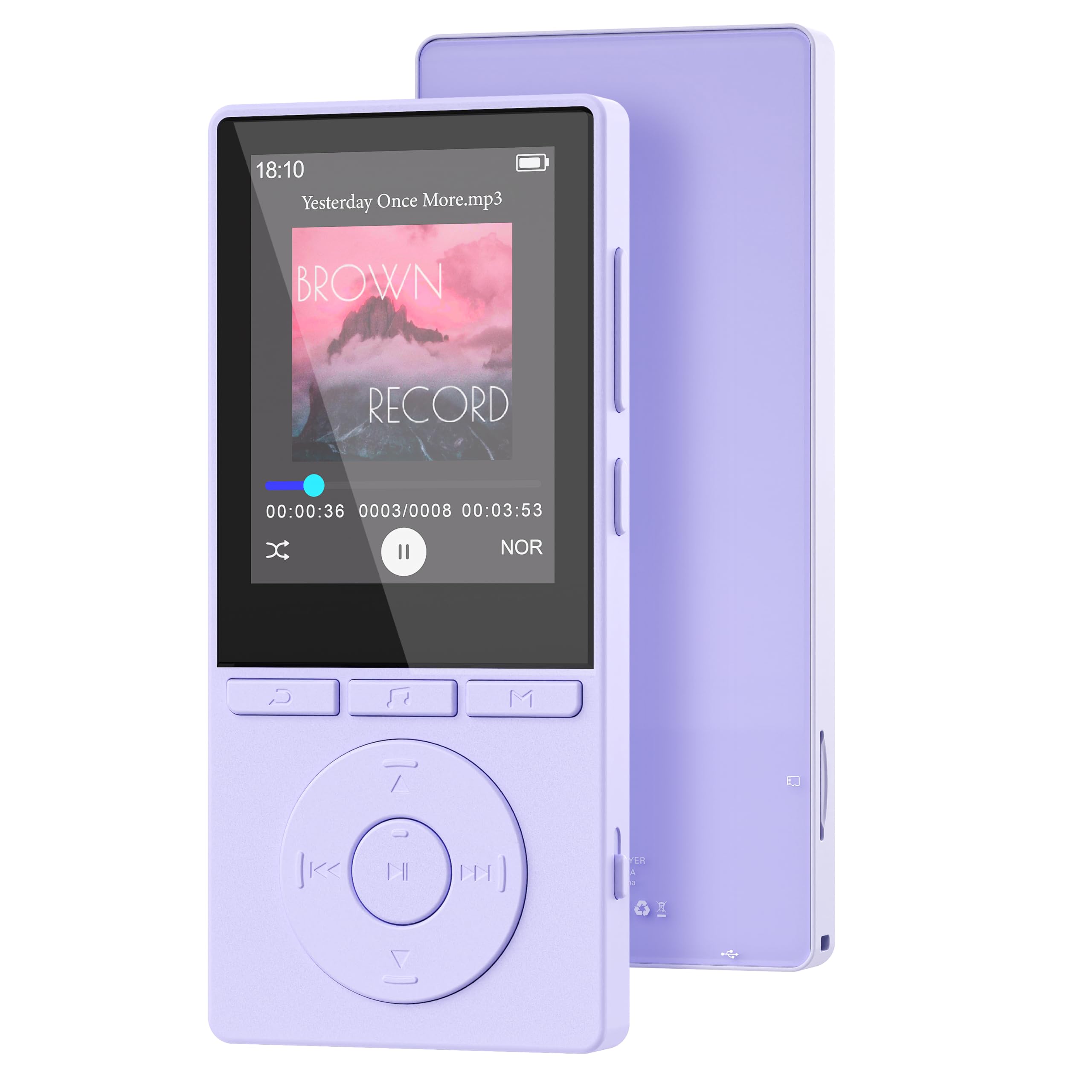 64GB MP3 Player with Bluetooth 5.3, Music Player
