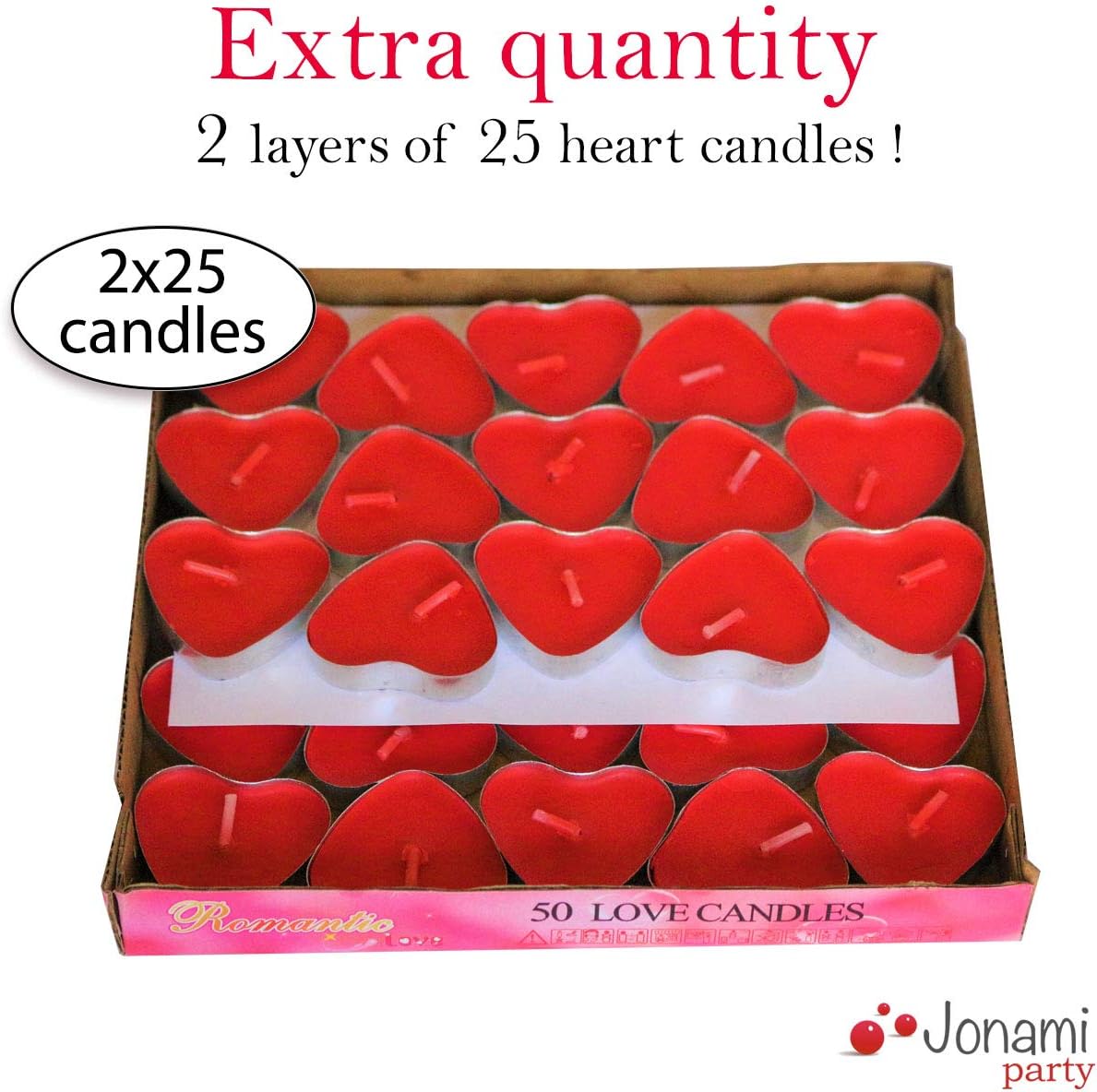Romantic Decorations, Candles and Petals Set - Image 3