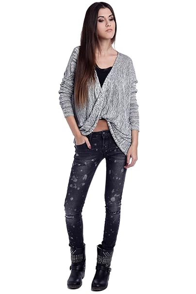 maglia con incrocio davanti