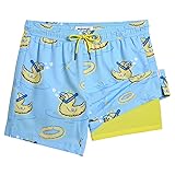 maamgic Mens Swim Trunks with Compression Liner