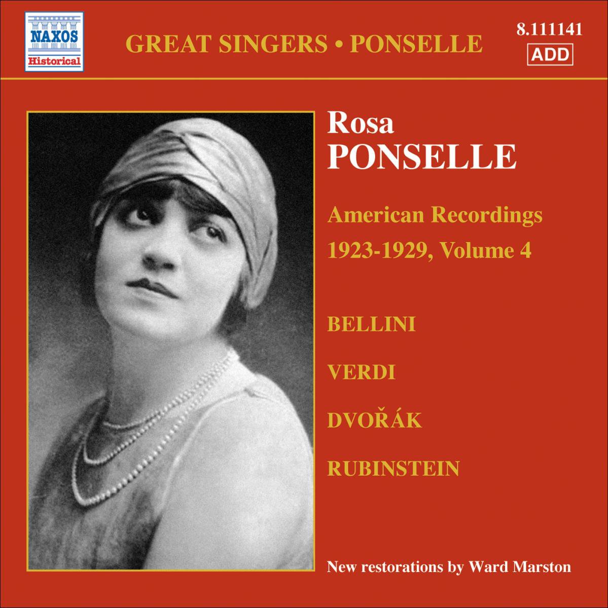 Ponselle: American Recordings 1923-1927 Vol. 4
