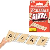 Winning Moves Scrabble Slam, Fast Paced Card Game Version of Scrabble | The Original 2000's Classic Hit, 2 to 4 Players, Ages 8+