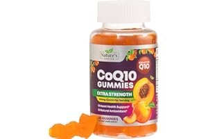 NATURE'S CHOICE CoQ10 100mg Gummies - 3X Better Absorption, Antioxidant for Heart Health Support & Energy Production, Ultra Coenzyme Q10 Vitamins, Coq 10 Supplements, Dietary Supplement, Non-GMO - 30 CoQ10 Gummies