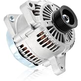 Farrme 13844 Car Alternator Fit for Toyota Highlander 2001-2003 3.0L V6 | for Lexus RX300 1999-2003 Replace OE 101211-7840 27060-20200 Automotive Replacement Alternators 12V 100Amp 6-Groove Pulley