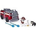 Paw Patrol, Marshall’s Ride ‘N’ Rescue, Transforming 2-in-1 Playset & Fire Truck, for Kids Aged 3 & Up