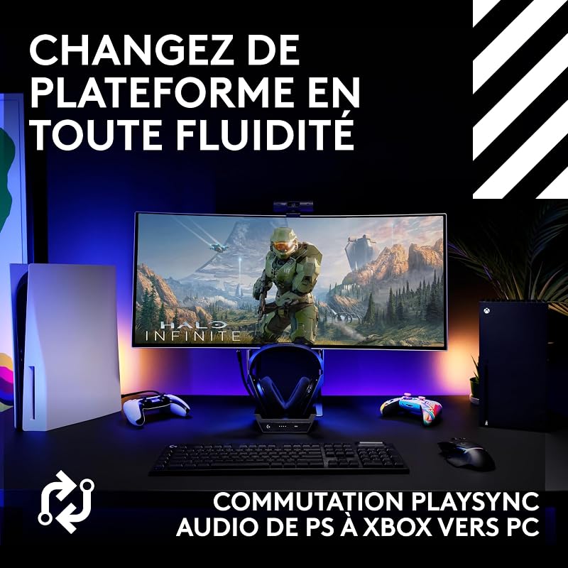 Astro A50 LIGHTSPEED, casque gaming sans fil + station