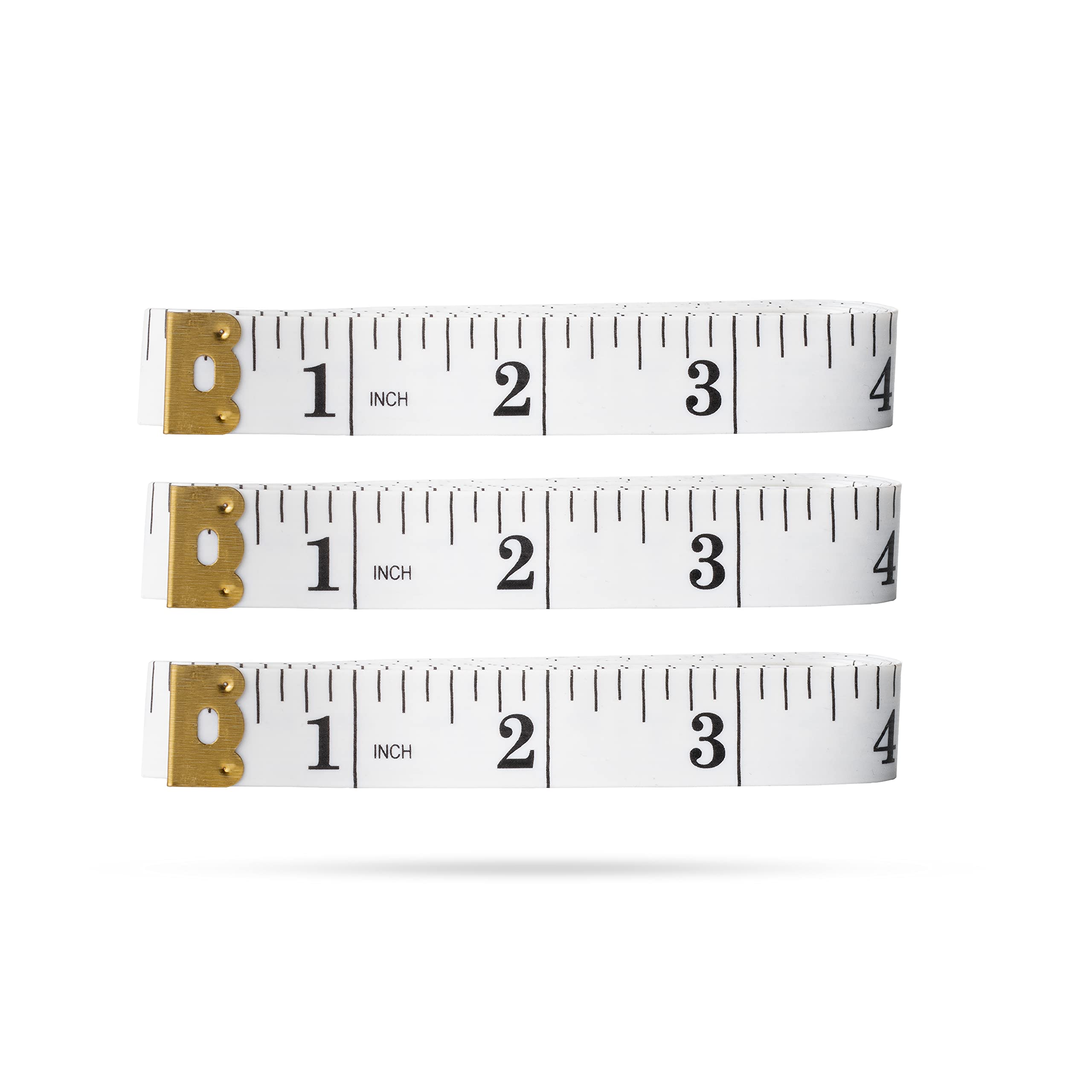 Realm Double Sided Tape Measure, Suitable For Body Measuring, Sewing/Tailors Tape, Inches & CM's, 150cm / 60 inches (3)