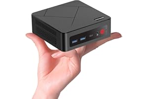 Origimagic C4 Mini PC 11 Pro, Ryzen 5 3550H Mini Desktop Computer (Beat N150/N100/N95) Dual 1000Mbps NIC LAN, 16GB RAM 512GB 