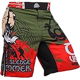 Hardcore Training Fight Shorts Men's Boxing MMA Combat BJJ Grappling Fitness Muay Thai Kickboxing No Gi
