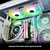 Thermalright Frozen Notte 240 White ARGB V2 CPU Cooler 240mm AM4 AM5 LGA 1700 view 6