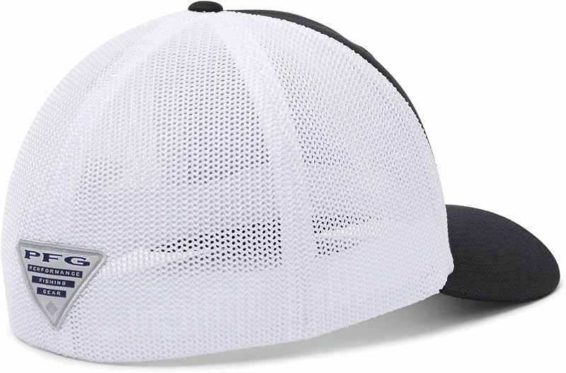 PFG Mesh Gorra Ajustada, Hombre, Negro, S/M