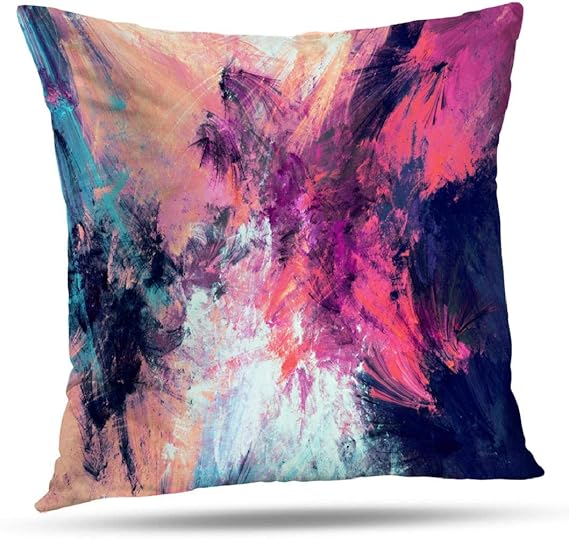 Deronge Abstract Art Decorative Pillow Covers, Throw Pillow