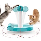 Newest Cat Laser toy,Upgraded Interactive Tumbler Laser Toys for Pet,Automatic Electronic Cats Pets Kitten Chaser Toy…