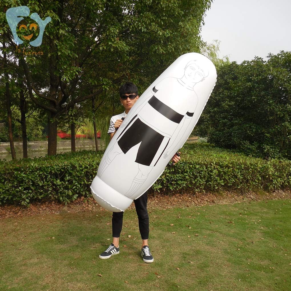 None 2.0m 78" Inflatable Football Dummy for Adult Goalkeeper Training Air Soccer Maniquins Free Kick Defender Wall Blow Up Football Dummies : Sports & Outdoors