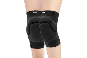 ONTYZZ Knee Pads with Thick Sponge Non-Slip Professional Grade Knee Pads Breathable Knee Protectors Flexible Anti-Slip Knee B