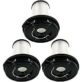 3789 3797 3789U 3789X Vacuum Filter Replacement for Bissell CleanView XR | 3797V, 3797W, 200W, Pet 300W, Lightweight Cordless Stick Vac, Part 1638010, 3 Pack