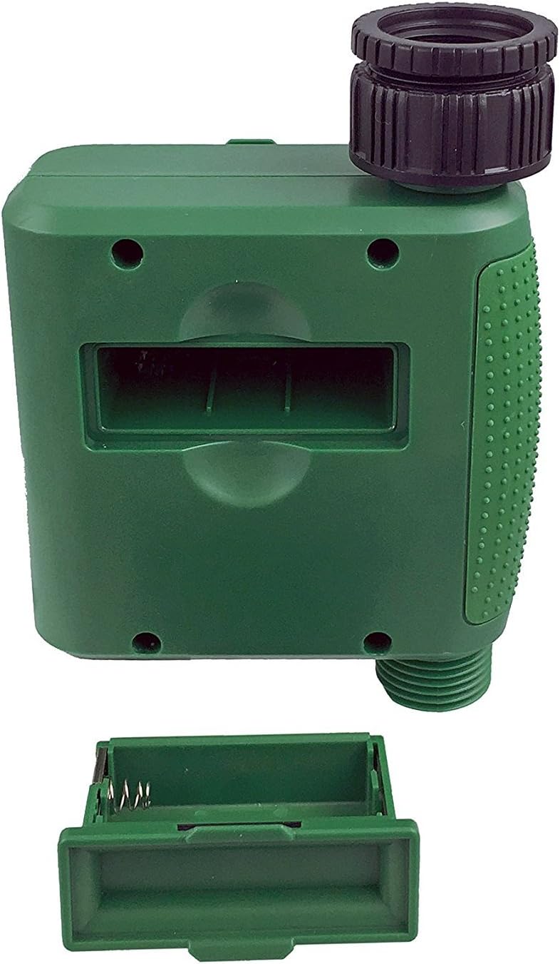 Instapark PWT-07 Outdoor Waterproof Digital Programmable Single Outlet Automatic On Off Water Faucet Hose Timer with Rain Delay and Manual Control : Garden & Outdoor